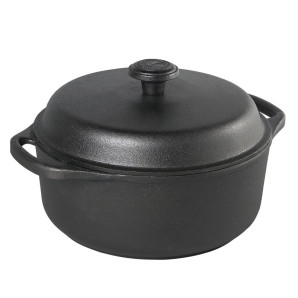 Żeliwny garnek (4 l) z żeliwną pokrywką Skeppshult