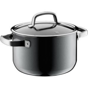 Garnek z pokrywką 20 cm (platynowy) Fusiontec Mineral WMF