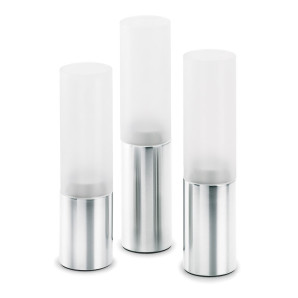 Zestaw trzech świeczników Faro Blomus