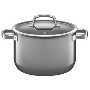 Garnek z pokrywką 24 cm (platynowy) Fusiontec Mineral WMF