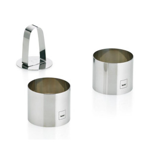 Okrągłe foremki do deserów i dekoracji (7,5 x 6 cm) Decore Kela 