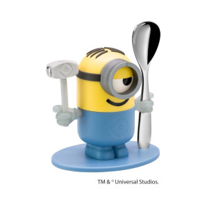 Kieliszek na jajko z łyżeczką Minionki WMF