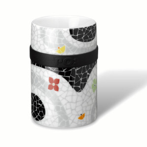 Kubek mozaikowy czarno-szary (rozmiar M) Ring Barcelona Series PO: