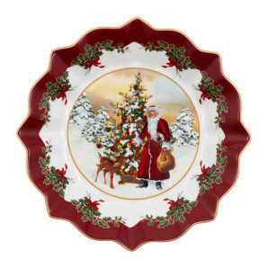 Duża miska św. Mikołaj z choinką Toy's Fantasy Villeroy & Boch