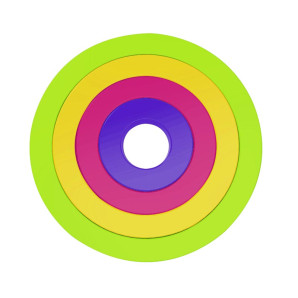 Zestaw 4 podkładek Flora Zak! Designs