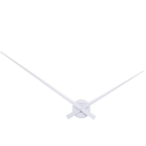 Zegar ścienny (srebrny) Hands Nextime