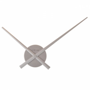 Zegar ścienny (srebrny) Mini Hands Nextime