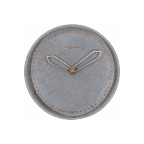 Zegar ścienny (szary) Cross Nextime