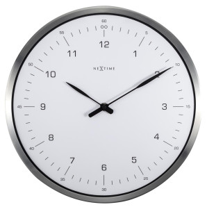 Zegar ścienny (biały) 60 Minutes Nextime