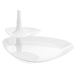 Taca na przekąski (biała) Betty Koziol