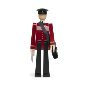 Figura, zabawka drewniana Listonosz Einar Kay Bojesen