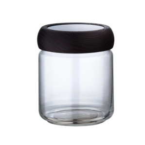 Szklany pojemnik hermetyczny (0,75L) Lola Wenge Bugatti