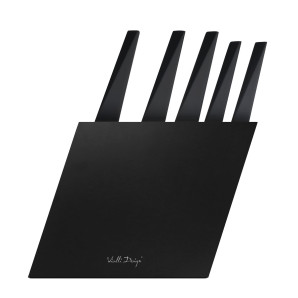 Zestaw 5 noży w bloku (czarny) VOLO Vialli Design 