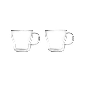 Zestaw 2 filiżanek z podwójnymi ściankami (370 ml) Bolla Vialli Design