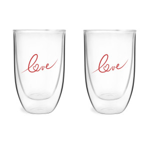 Zestaw 2 filiżanek z podwójnymi ściankami (350 ml) Vita Love Vialli Design