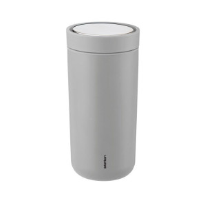 Kubek podróżny 400 ml (jasnoszary mat) To Go Click Stelton