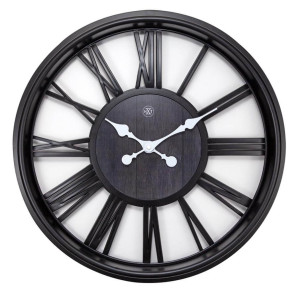Zegar ścienny (czarny) Quebec Nextime