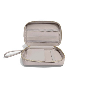 Etui podróżne na ładowarki i słuchawki (taupe) Stackers