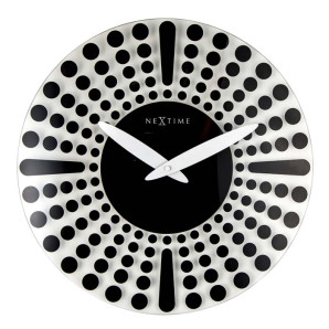 Zegar ścienny (czarny) Dreamtime Nextime