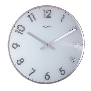 Zegar ścienny (biały) Reflect Nextime