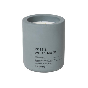 Świeca zapachowa L Rose&White Musk Fraga Blomus