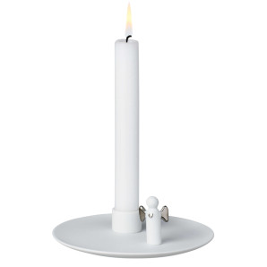 Świecznik (srebrny) Anioł Rader