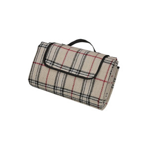 Koc piknikowy wodoodporny (beżowy) Cilio