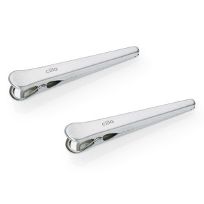 Zestaw 2 klipsów do torebek Cilio