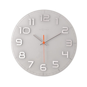 Zegar ścienny (biały) Classy Nextime