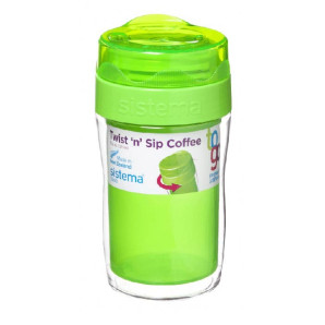 Kubek (zielony) Twist ‘n’ Sip Coffee To Go Sistema