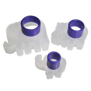 Zestaw trzech foremek do ciasteczek (Zoo) Cuisipro