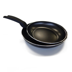 Zestaw 2 patelni Linea Naturalmente Induction Black Line Moneta