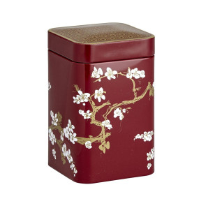 Puszka na herbatę 100 g (czerwona) Kwiat Wiśni Eigenart