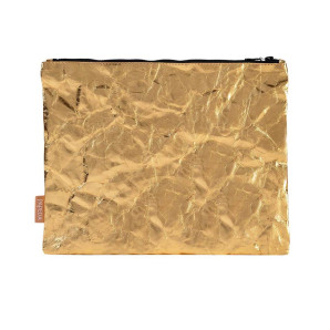 Etui, kosmetyczka L (złota) PAPEDA
