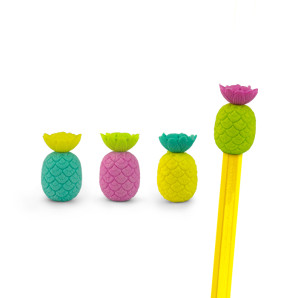 Gumki do mazania Ananasy (10 szt.) Totally Tropical Mustard