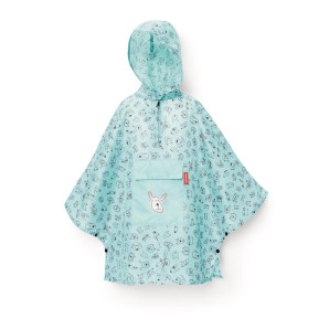 Peleryna dla dzieci (miętowa) Mini Maxi Kids Reisenthel