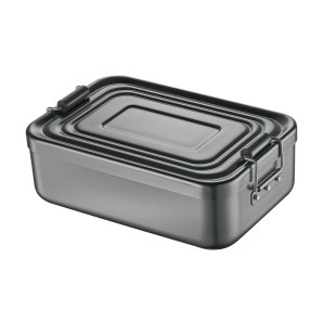 Pojemnik na lunch szary (18 x 12 cm) Kuchenprofi