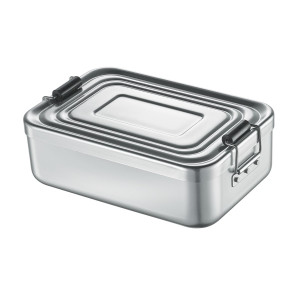 Pojemnik na lunch srebrny (18 x 12 cm) Kuchenprofi