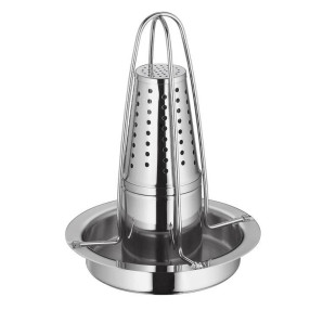Stojak do pieczenia kurczaka na grillu Küchenprofi