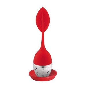 Zaparzaczka do herbaty Leaf (czerwona) Küchenprofi