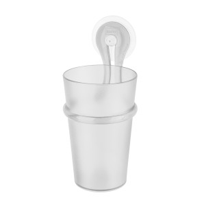 Kubek na szczoteczki (półtransparentny) Loop Koziol