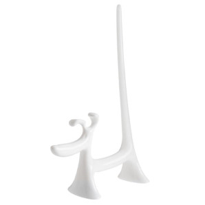 Piesek stał się inspiracją dla projektantów marki Koziol do stworzenia stojaka na biżuterię Wow. Wykonany jest z białego tworzywa sztucznego i spodoba się miłośniczkom psów oraz nastolatkom.  Pierścionki i kolczyki można wieszać na ogonie oraz nosku.  Koz