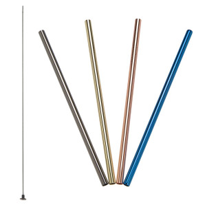 Zestaw 4 słomek stalowych 21,5 cm (kolor) Lurch