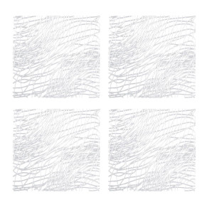 Zestaw 4 paneli dekoracyjnych (transparentnych) Silk Koziol