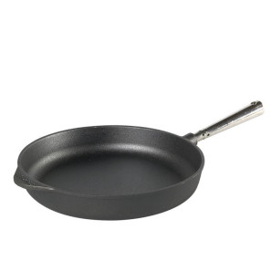 Patelnia do smażenia głęboka (28 cm) ze stalową rączką Chef’s Selection Skeppshult