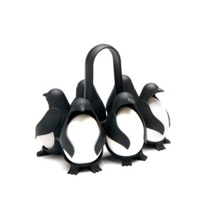 Stojak na jajka Pingwiny Egguins Peleg Design