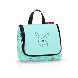 Kosmetyczka dla dziecka Cats and Dogs Mint Toiletbag Reisenthel