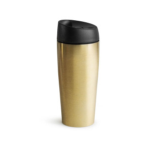 Kubek podróżny, stalowy (złoty) To Go Sagaform