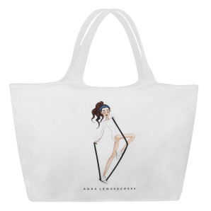Torba uniwersalna (biała) HPBA Anna Lewandowska Healthy Plan by Ann