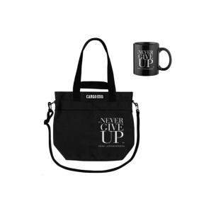 Torba CARGO M czarna + czarny kubek HPBA Anna Lewandowska Healthy Plan by Ann